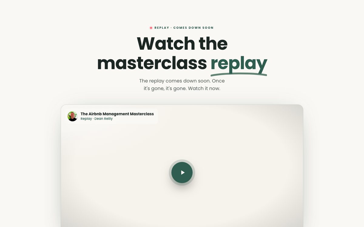 Replay + application preview